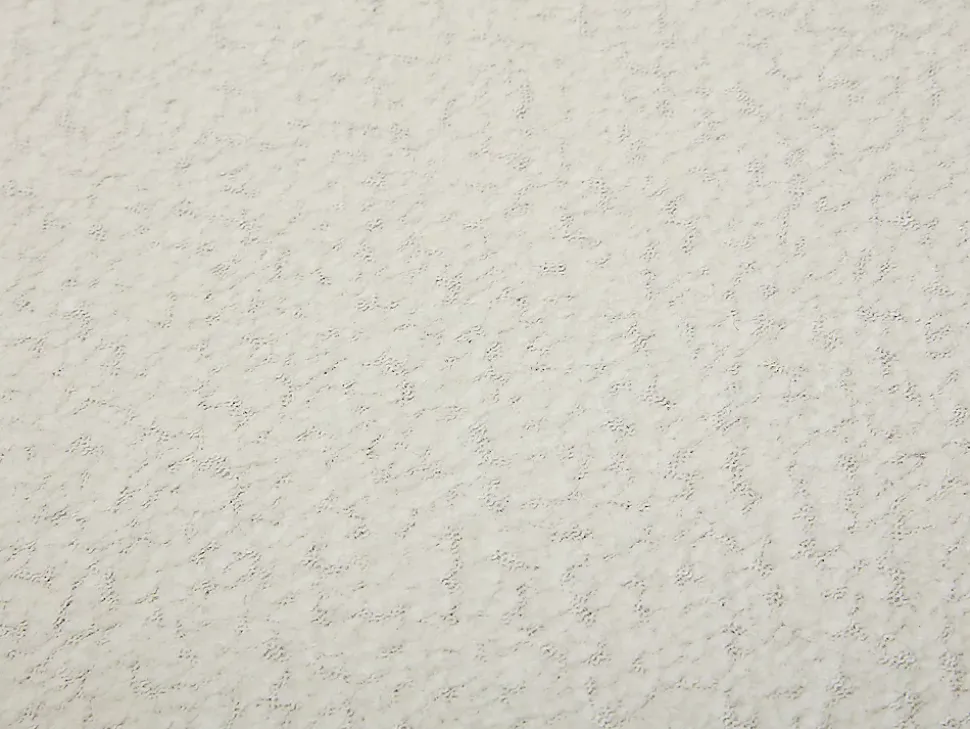 Chaise de bureau en tissu bouclette - Blanc et doré - LANCIEGA