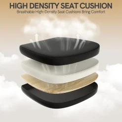 Chaise de bureau ergonomique En Maille Avec Soutien Lombaire, Accoudoirs Réglables