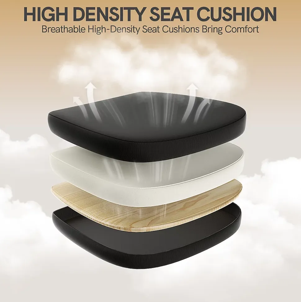 Chaise de bureau ergonomique En Maille Avec Soutien Lombaire, Accoudoirs Réglables