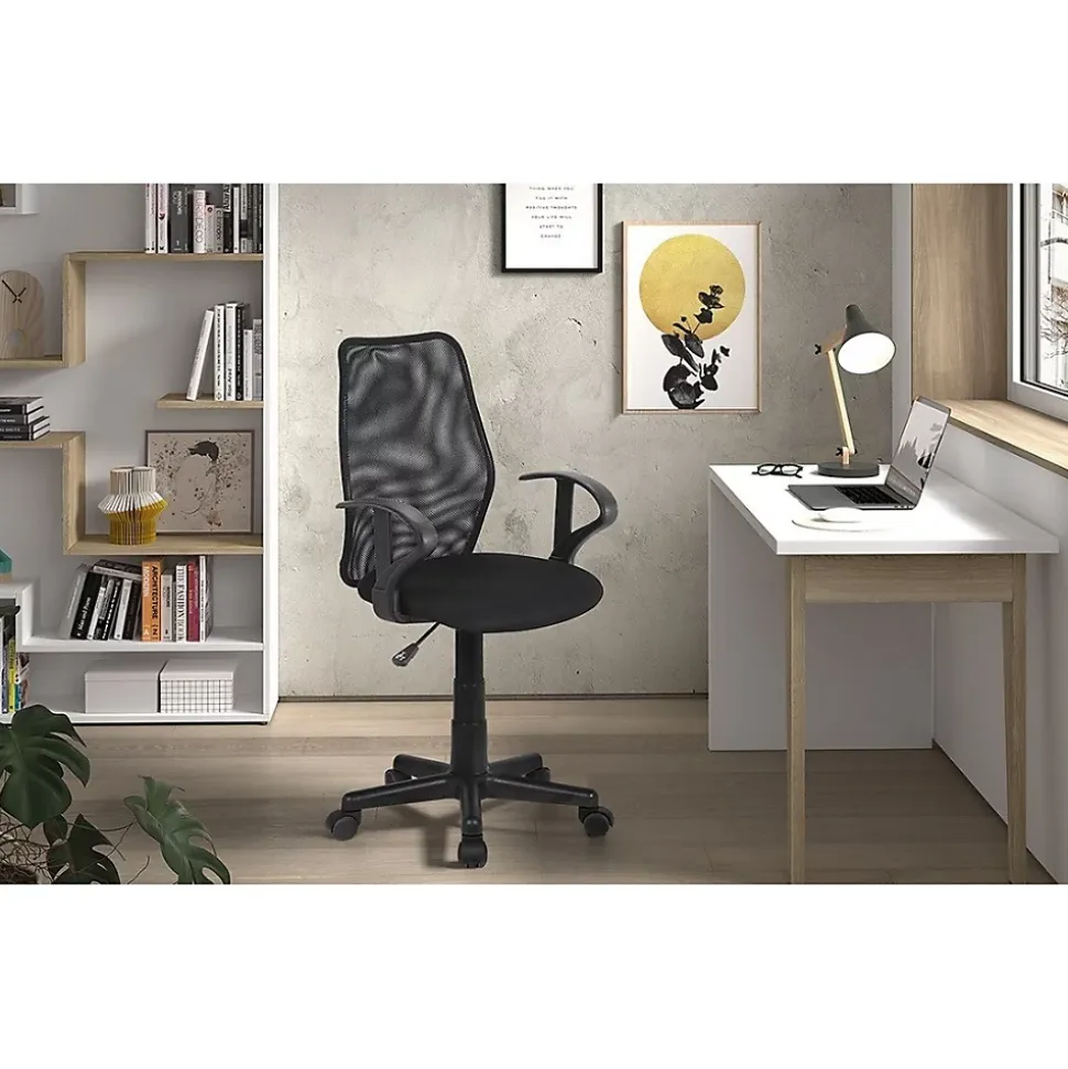 Chaise de bureau JOSH Tissu filet Confort et modernité pour votre espace de travail