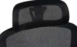 Chaise de bureau Newberg, Chaise de bureau ergonomique réglable en hauteur, Chaise pivotante jusqu'à 150 kg Noir