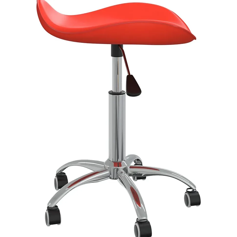 Chaise de bureau Rouge Similicuir vidaXL