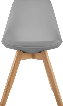 Chaise de table Baya Atmosphera H.81 cm gris clair