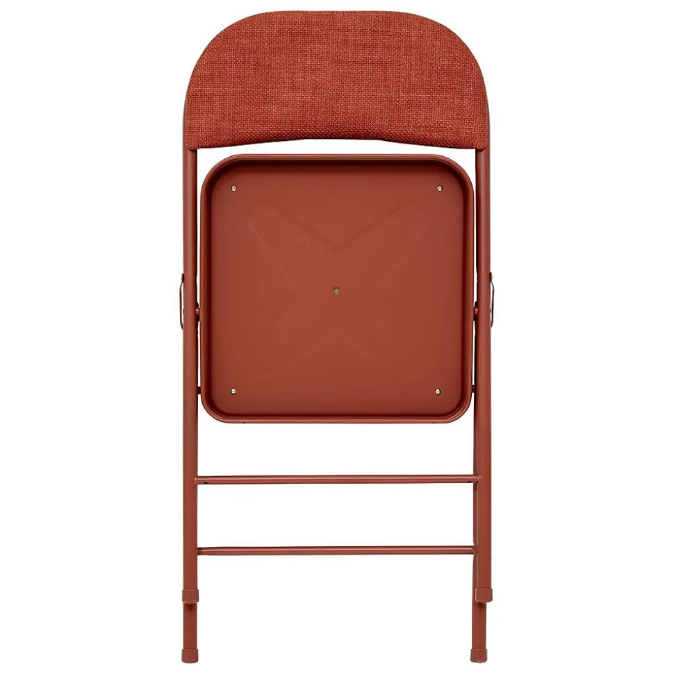 Chaise Flexy Plus en tissu chiné rose foncé - Rose foncé- 5five