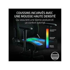 Chaise gaming Razer Iskur V2 X Noir tissu