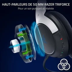 Chaise gaming Razer Iskur V2 X Noir tissu