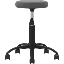 Chaise pivotante de bureau Gris foncé Velours vidaXL