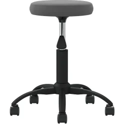 Chaise pivotante de bureau Gris foncé Velours vidaXL