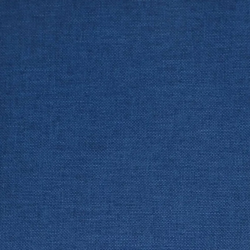 Chaise pivotante de bureau Bleu Tissu vidaXL