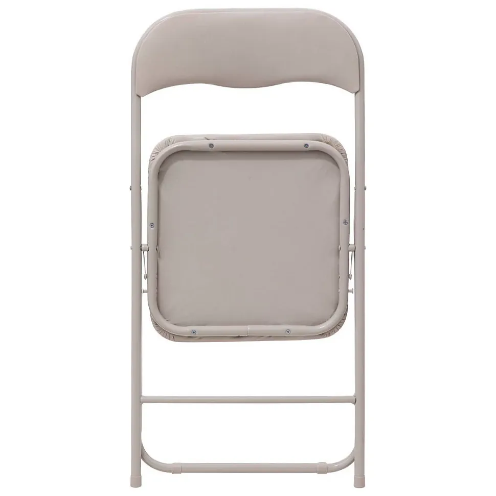 Chaise pliante beige en PVC - Beige- 5five