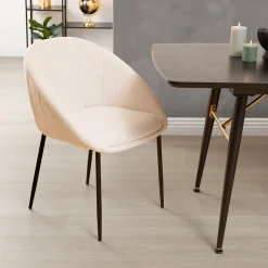 Chaise Seliso beige - Atmosphera