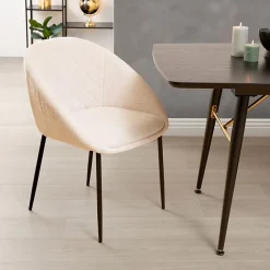 Chaise Seliso beige - Atmosphera
