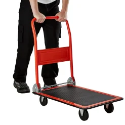 Chariot acier pliable antidérapant 150 kg