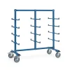 Chariot cantilever avec butées - Surface utile : 1200 x 800 mm - 4624AS