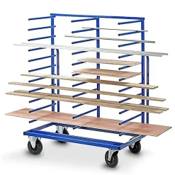 Chariot cantilever simple face 3 montants - charge max 200kg - FAPN17D1N