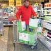 Chariot de magasin et d'entrepôt - Charge max 300kg - 1920057250