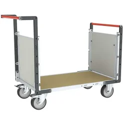 Chariot modulable à 2 côtés PVC - Plateau 1075x755mm - Charge max 500kg - 806724672