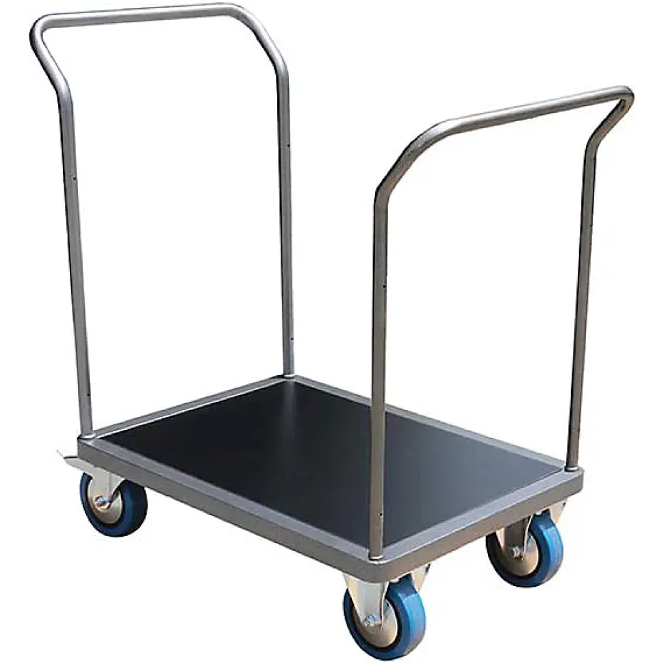 Chariot modulable 2 côtés - Plateau 800x600mm - Charge max 500kg - CHP2T1