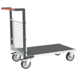 Chariot modulaire grillagé 1 côté - Plateau antidérapant 1095x755mm - Charge max 500kg - 806724661