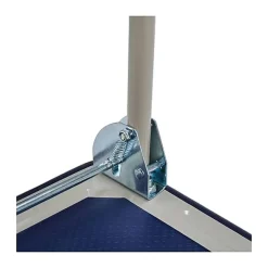 Chariot plateforme Brüder Mannesmann pliable acier 150 kg, surface antidérapante 740 x 480 mm