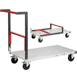 Chariot pliable - Plateau 850x495mm - Charge max 250kg - Chariot de manutention à monter - 804721111
