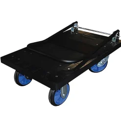 Chariot roulant plastique - 4 roues pneumatiques - Charge max. 300kg - CP30RG