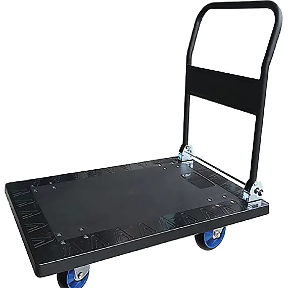 Chariot roulant plastique - 4 roues caoutchouc - Charge max. 500kg - CP50PU