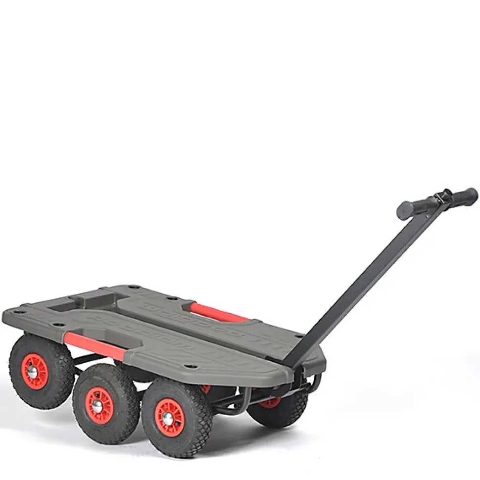 Chariot tout terrain sans ridelle - Roues pneumatiques - Charge max 250kg - M-SUPERHOND-LB