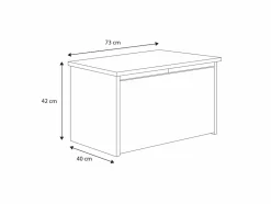 Chest de jouets Daria - Espace de rangement sûr et élégant pour la chambre des enfants