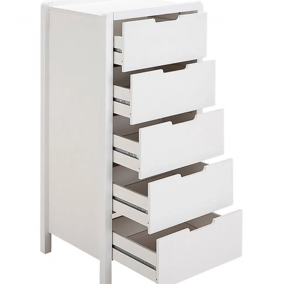 Chiffonnier 5 tiroirs blanc chambre enfant - LEGO 2229