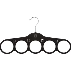 Cintre à foulard en feutrine - Noir- 5five