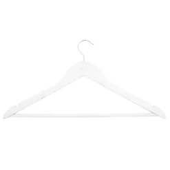 Cintre en bois blanc Box & Beyond vendu par 9 pièces