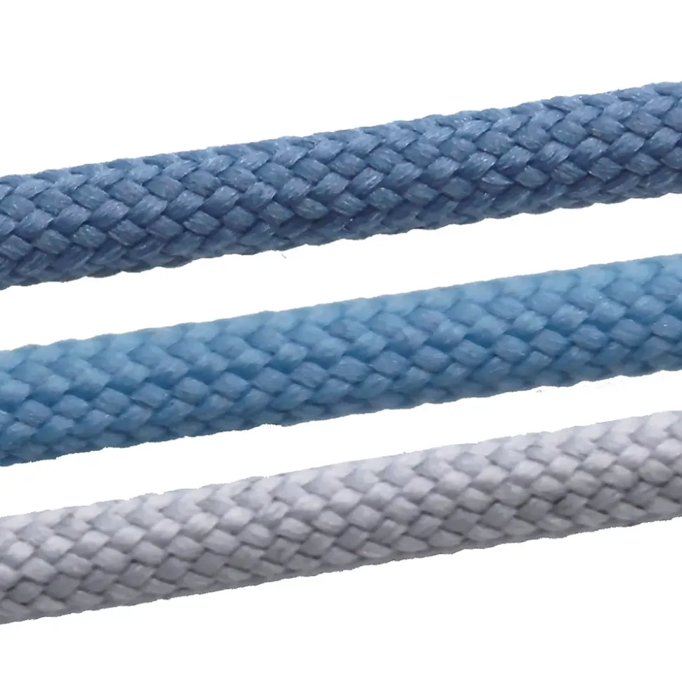 Cintre en tissu bleu Alas L. 40,5 cm vendu par 3 pièces