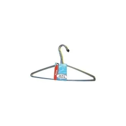 Cintre fil plastifié - THOMAS - 41 cm - Lot de 6 - Métal - Noir/Bleu - Contemporain