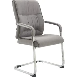-CLP-CLP Lot de 2 Chaises Cantilever XXL Anubis en Tissu avec accoudoirs-Array