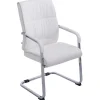-CLP-Lot de 2 Chaises Cantilever XXL Anubis en Similicuir avec accoudoirs-Array
