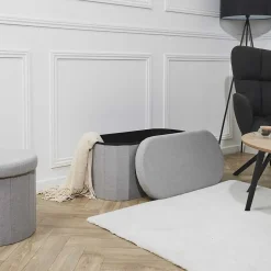 Coffre banc pliable en tissu Pills