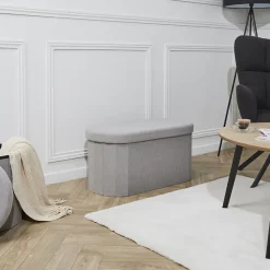 Coffre banc pliable en tissu Pills