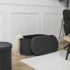 Coffre banc pliable en tissu Pills