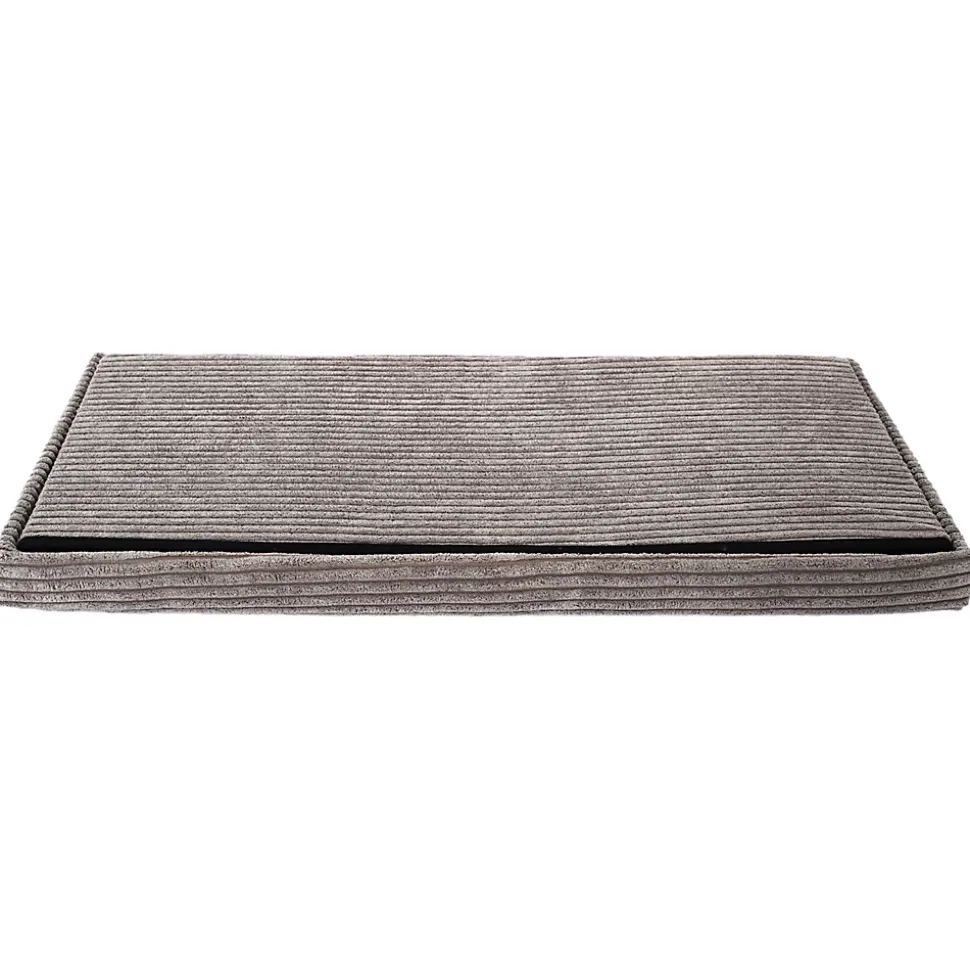 Coffre banc pliable en velours côtelé Scott