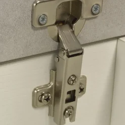 Coffre Blanc Avec Siège À Effet Béton Et Compartiment De Rangement