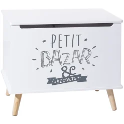 Coffre de rangement enfant Petit Bazar - L. 58 x H. 38 cm