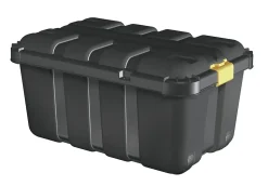 Coffre en plastique Skyda noir 111 L