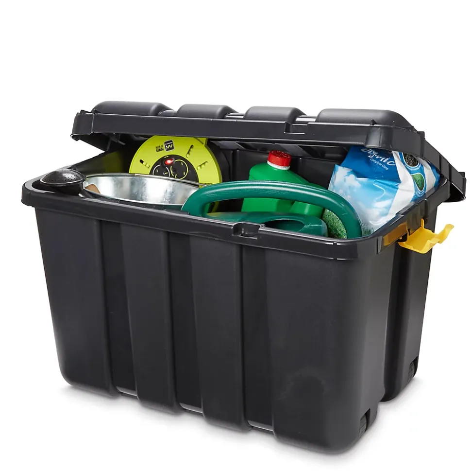 Coffre en plastique Skyda noir 149 L