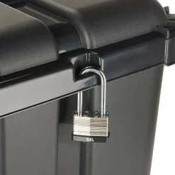 Coffre en plastique Skyda noir 149 L
