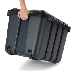 Coffre en plastique Skyda noir 149 L