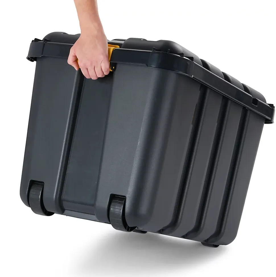 Coffre en plastique Skyda noir 149 L