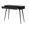 Coiffeuse : Noir, 100 x 38 x 78 cm