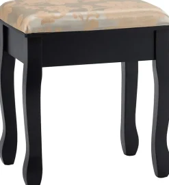 Coiffeuse avec Miroir Pivotant à 360 Table de Maquillage avec 5 Tiroirs et Organisateur Coiffeuse avec Tabouret