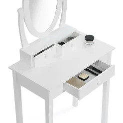 Coiffeuse BETTY avec miroir et tabouret